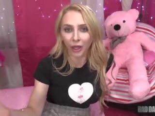 BadDaddyPOV - oversexed BLONDE divinity ALIX LYNX LOVES TO vid OFF HER magnificent BODY TO STEP DAD