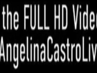 Glorious Massage And Pussy Fucking&excl; Cuban deity Angelina Castro Gets Dicked&excl;