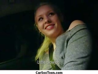 Car dirty movie teen hitchhiker hardcore pounded 10