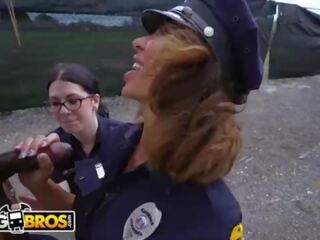BANGBROS - Lucky Suspect Gets Tangled Up With Some marvellous enticing Female Cops