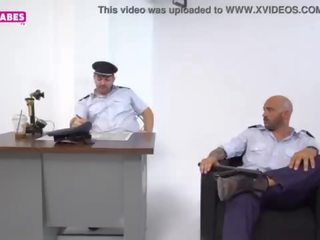 SUGARBABESTV&colon; Greeks police officer adult film
