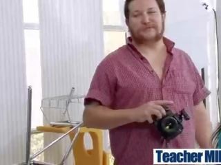 (peta jensen) super Teacher With Big Melon Tits Ride Student In Class mov-26