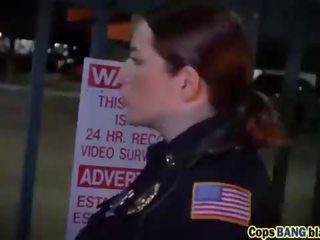 Outdoor big tits cops fucking threesome interracial