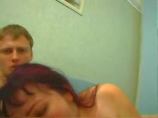 Two Russian lads Fucking a nubile lady