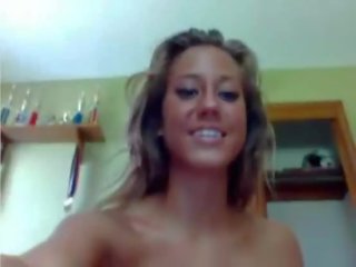 Blode young female Strip And Dance On Webcam - More at VideosXXXBook.com