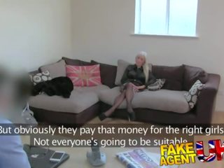 FakeAgentUK Dirty tremendous blonde loves a bit of anal sex