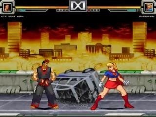 Supergirl vs wonderwoman 2