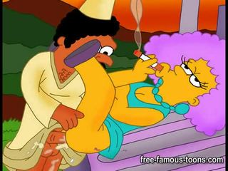 Griffins and Simpsons hentai adult movie parody