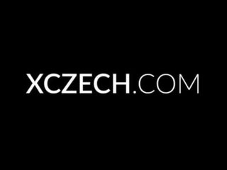 Czech teen showing pussy - XCZECH.com